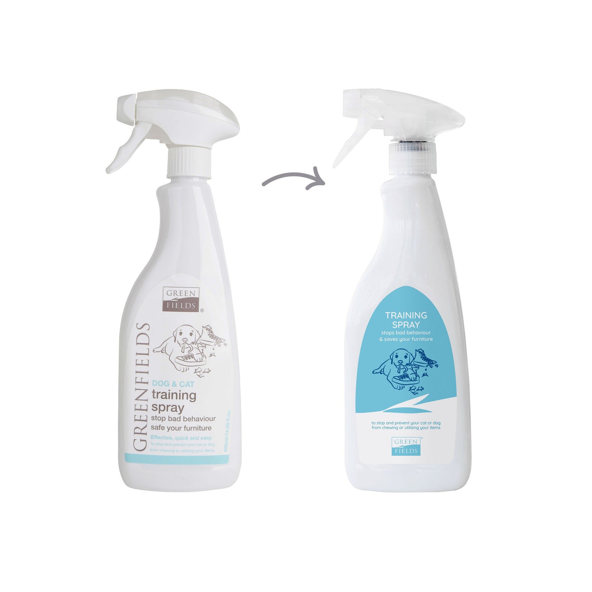 Greenfields Training Spray — product- en sfeerfoto 4