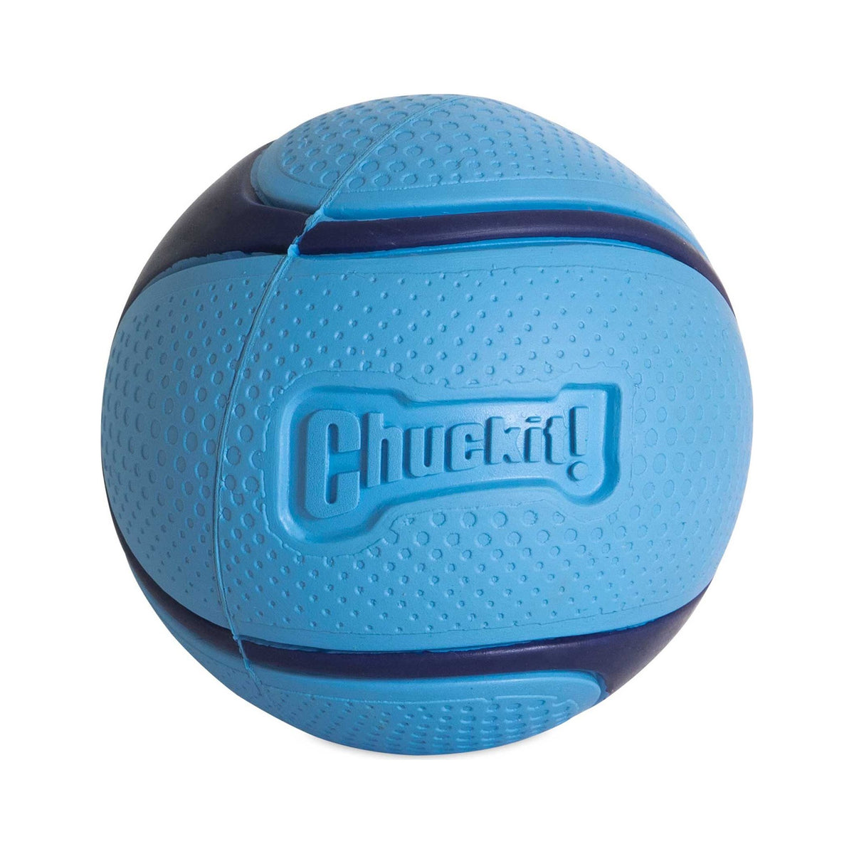 Chuckit! Sniff Fetch Bal met baconluchtje, blauwe geurbal maat M, productfoto