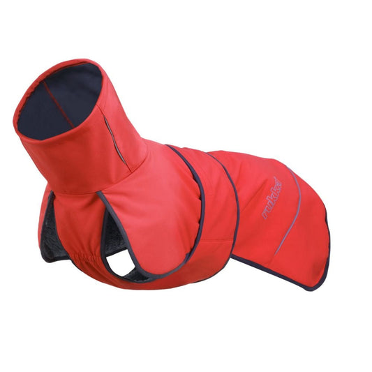 Rukka Windy Thermal Jacket — productfoto op witte achtergrond, kleur rood