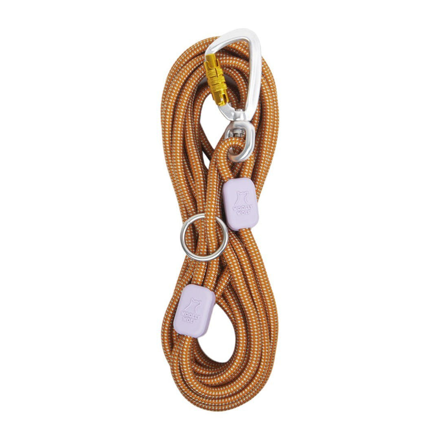 Long Rope Leash — productfoto op witte achtergrond