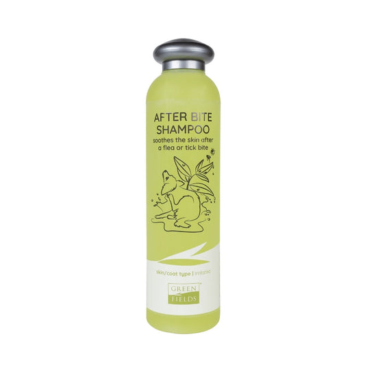 Greenfields Shampoo After Bite — productfoto op witte achtergrond