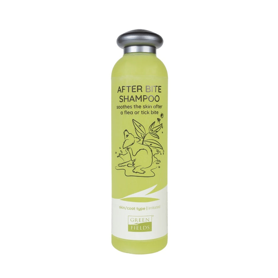 Greenfields Shampoo After Bite — productfoto op witte achtergrond
