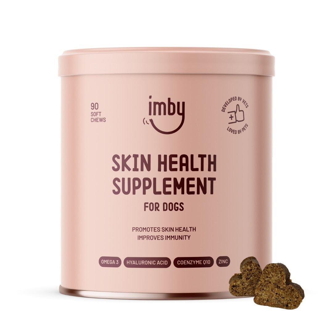Imby Skin Health Supplement — productfoto op witte achtergrond