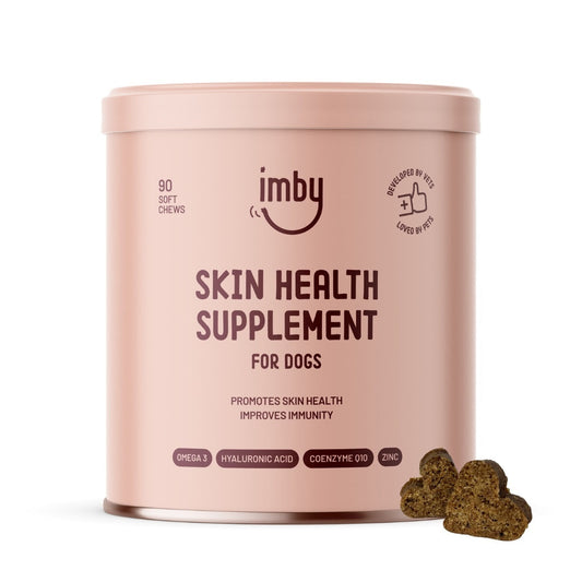 Imby Skin Health Supplement — productfoto op witte achtergrond