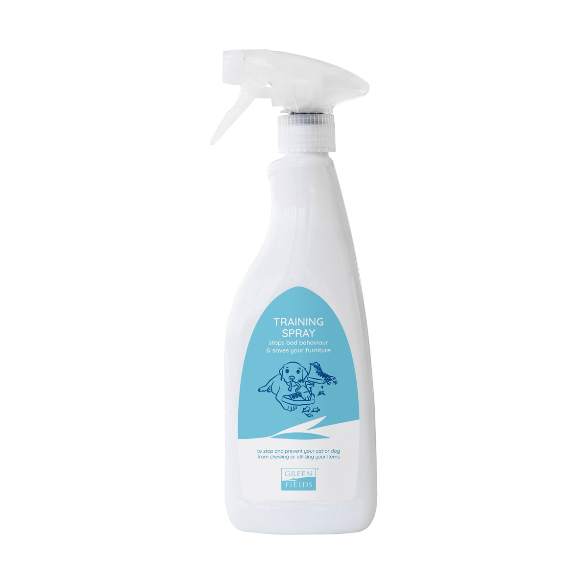 Greenfields Training Spray — productfoto op witte achtergrond