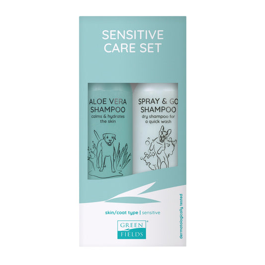 Greenfields Sensitive Care Set — productfoto op witte achtergrond