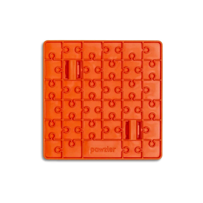 Pawzler Terra likmat puzzelstuk in oranje, productfoto