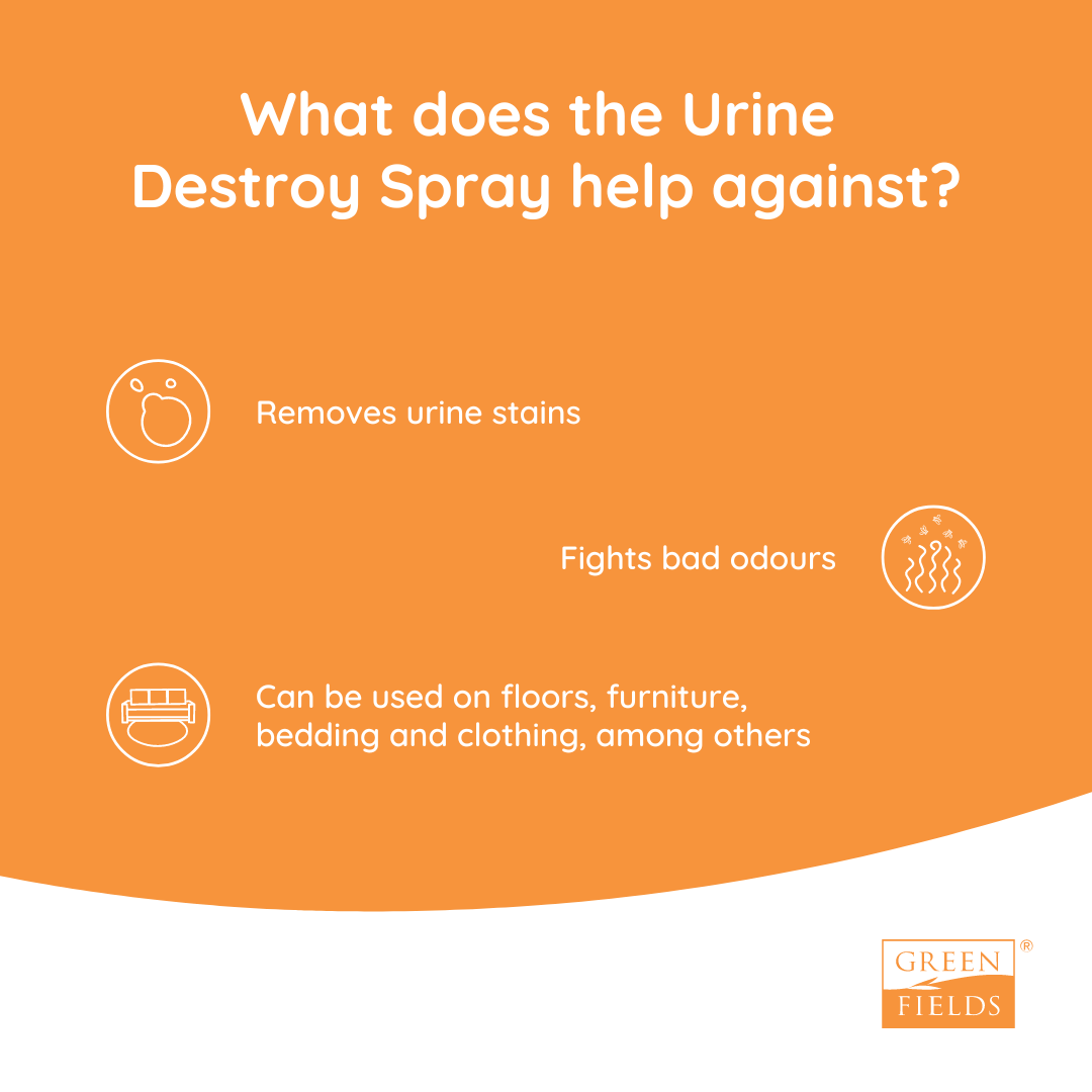 Greenfields Urine Destroy Spray — product- en sfeerfoto 2