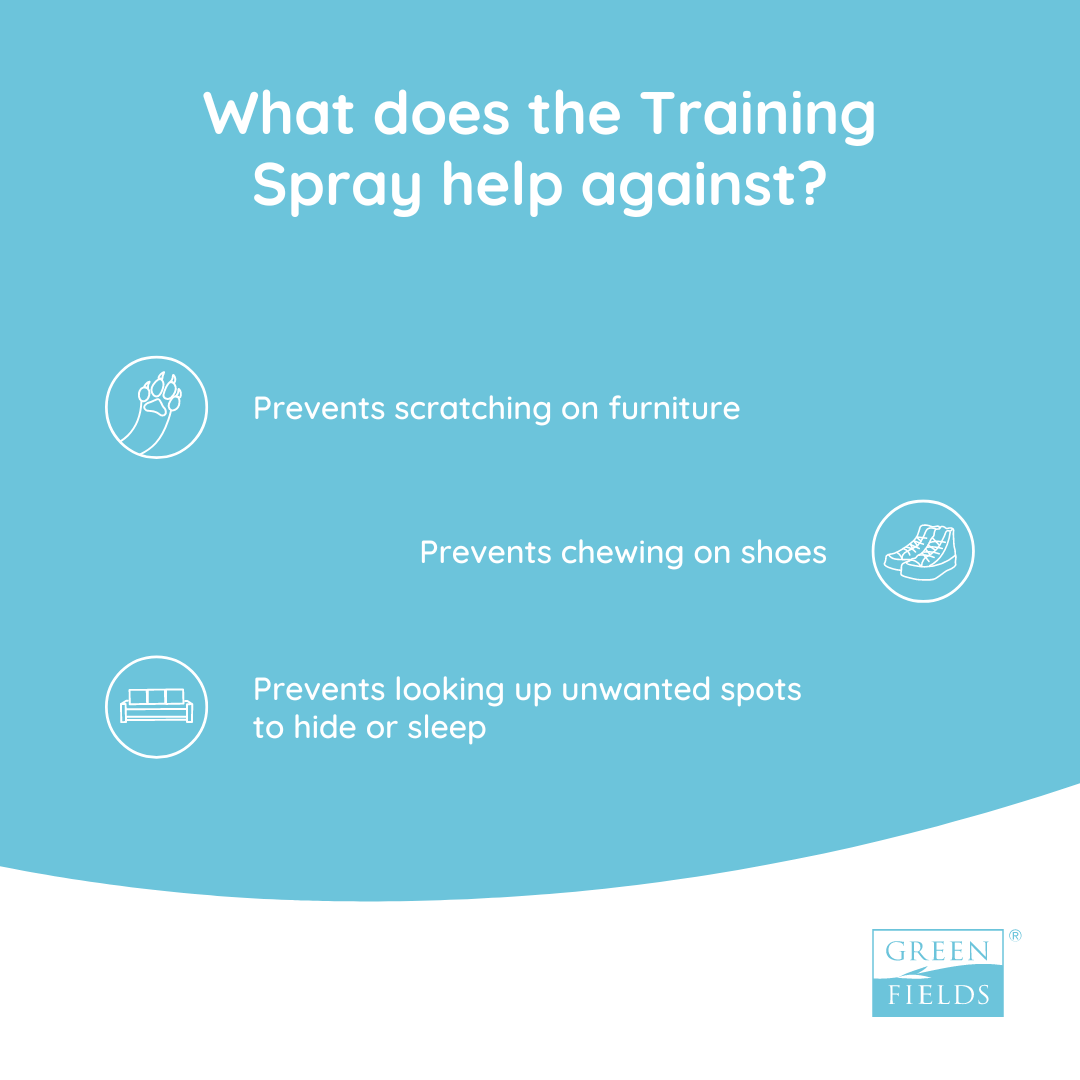 Greenfields Training Spray — product- en sfeerfoto 3