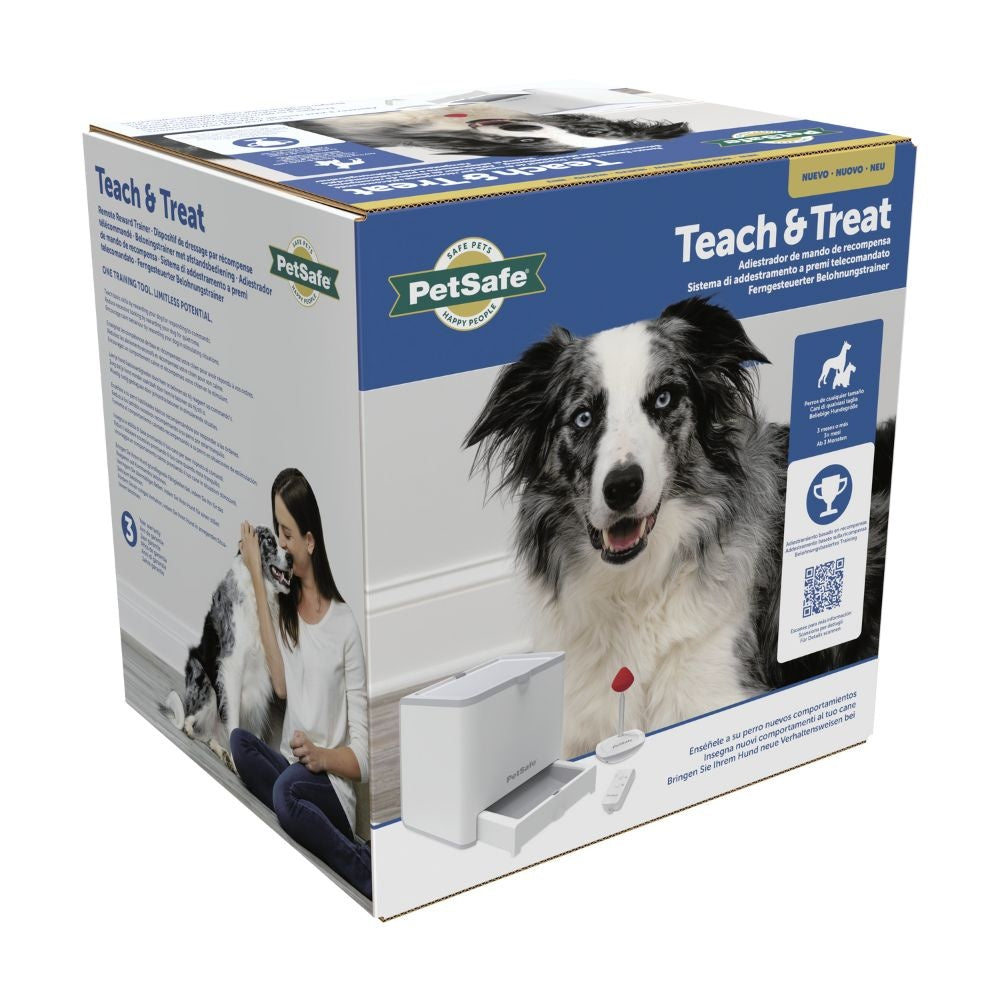 PetSafe Teach & Treat Afstandstrainer — product- en sfeerfoto 3