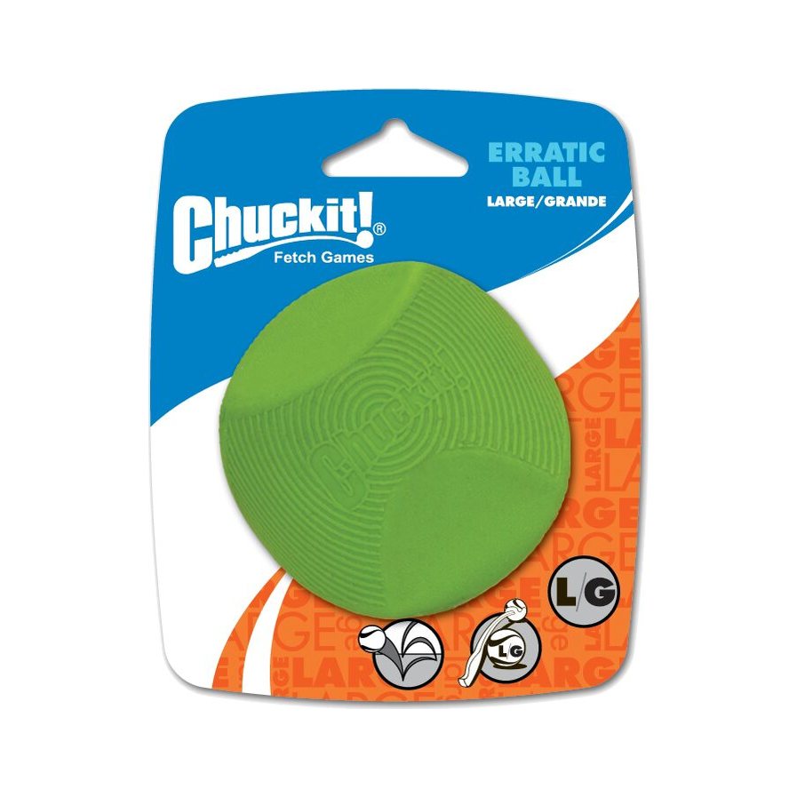 Chuckit! Erratic Bal maat L, verpakking met 1 bal