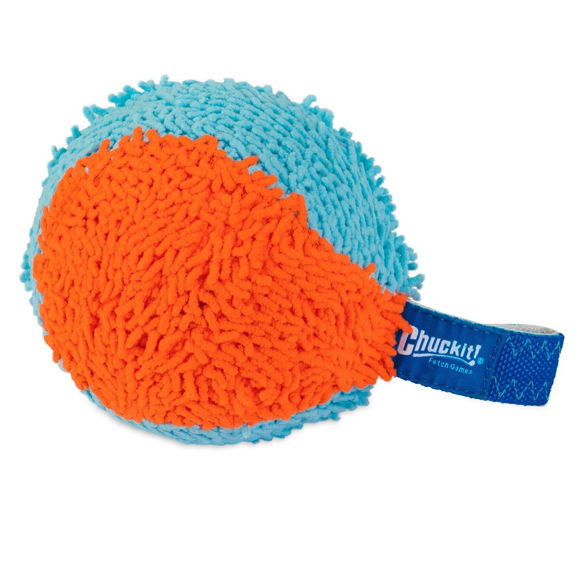 Chuckit! Indoor Shaker liggend, zachte chenille stof
