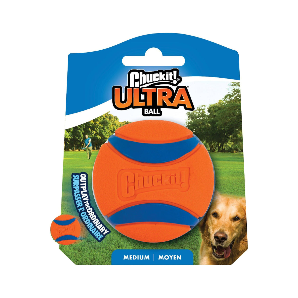 Chuckit! Ultra Ball maat M, verpakking met 1 bal