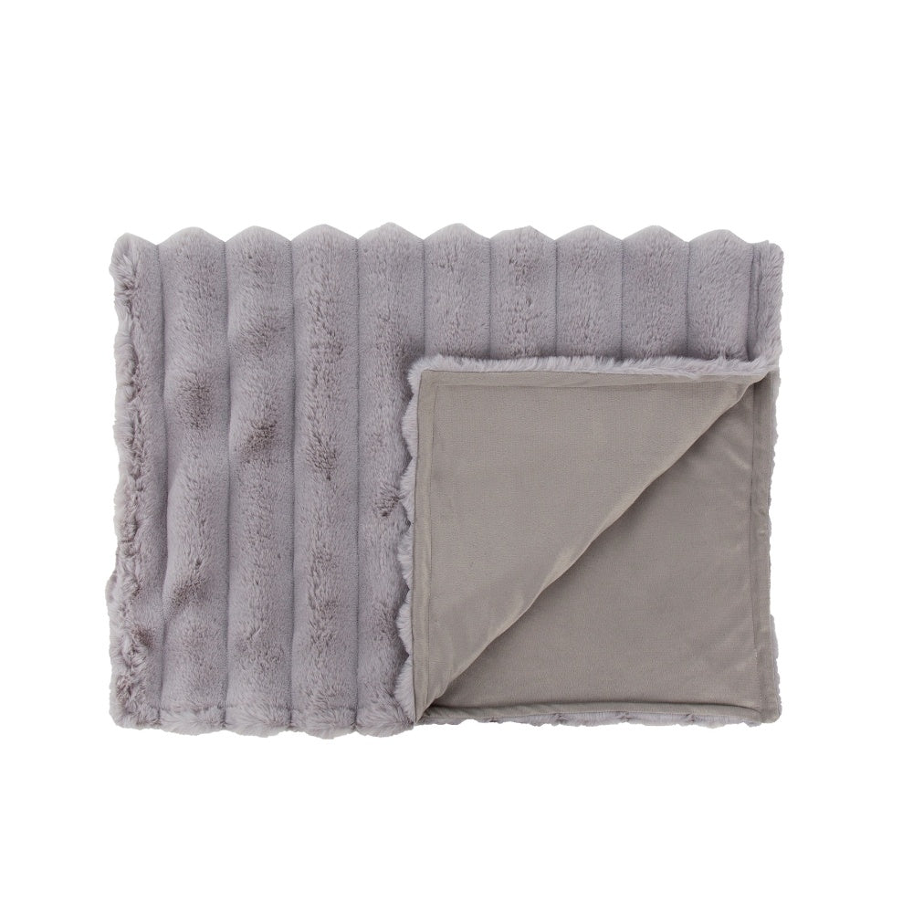 Scruffs Aspen Deken — product- en sfeerfoto 6, kleur grijs