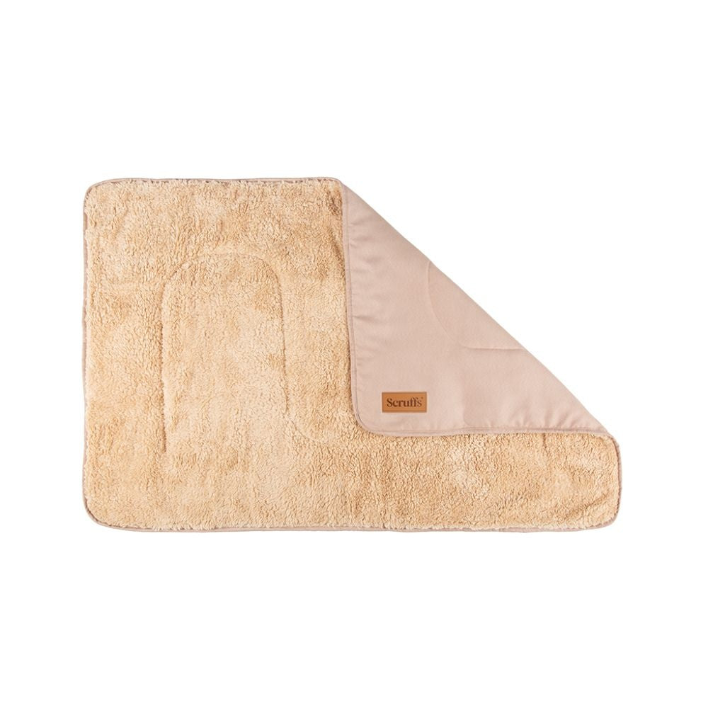 Scruffs Cosy Deken — product- en sfeerfoto 7, kleur zandkleur