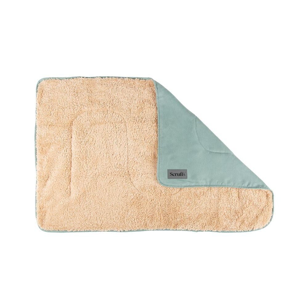 Scruffs Cosy Deken — product- en sfeerfoto 10, kleur saliegroen